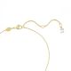 Pingente Swarovski Dextera Combinação de lapidações Branco Lacado a dourado