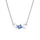 Pingente Swarovski Mesmera Combinação de lapidações Azul Lacado a ródio