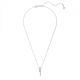 Pingente Swarovski Dextera Combinação de lapidações Branco Lacado a ródio