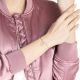 Charm Swarovski Remix Collection Q Letra Branco Lacado a rosa dourado