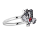 Anel Swarovski Looney Tunes Sylvester Multicolor banhado a ródio 52
