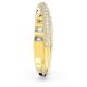 Anel Swarovski Cocktail Rota Cortes mistos Branco Banhado a Dourado 58