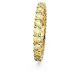 Anel Swarovski Matrix Lapidação redonda Amarelo Lacado a dourado 60