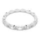 Anel Swarovski Vittore Lapidação Marquesa Branco Lacado a ródio 58