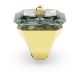 Anel Swarovski cocktail Numina Lapidação octogonal Cinzento Lacado a dourado 52
