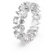 Anel Swarovski Vittore Lapidação gota Branco Lacado a ródio 52