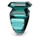 Anel Swarovski cocktail Lucent Lapidação octogonal Verde 52