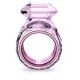 Anel Swarovski cocktail Lucent Lapidação octogonal Rosa 58