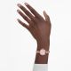 Relógio Swarovski Matrix Bangle Fabrico suíço Bracelete em cristal Rosa Acabamento em rosa dourado