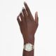 Relógio Swarovski Nova Chrono Fabrico suíço Pulseira de metal Dourado Acabamento em champanhe dourado