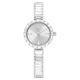 Relógio Swarovski Matrix Bangle Fabrico suíço Bracelete em cristal Prateado Aço inoxidável