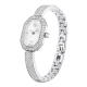 Relógio Swarovski Dextera Bangle Fabrico suíço Pulseira de metal Prateado Aço inoxidável