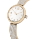 Relógio Swarovski Illumina Fabrico suíço Pulseira de metal Dourado Acabamento em champanhe dourado