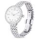 Relógio Swarovski Certa Fabrico suíço Pulseira de metal Prateado Aço inoxidável
