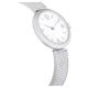 Relógio Swarovski Illumina Fabrico suíço Pulseira de metal Prateado Aço inoxidável