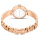 Relógio Swarovski Illumina Fabrico suíço Pulseira de metal Tom Dourado rosa Acabamento em rosa dourado