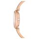 Relógio Swarovski Illumina Fabrico suíço Pulseira de metal Tom Dourado rosa Acabamento em rosa dourado