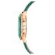 Relógio Swarovski Octea Chrono Fabrico suíço Pulseira Verde Acabamento em rosa dourado