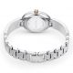 Relógio Swarovski Crystal Rock Oval Fabrico suíço Pulseira de metal Branco Aço inoxidável