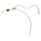Conjunto Swarovski Mesmera Combinação de lapidações Branco Lacado a rosa dourado