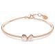 Conjunto Swarovski Mesmera Combinação de lapidações Branco Lacado a rosa dourado