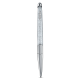 Esferográfica Swarovski Crystalline Nova Prateado Cromado