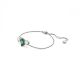 Pulseira Swarovski Mesmera Cortes mistos Verde Revestido a Ródio