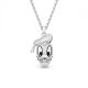 Pendente Swarovski Disney Donald Duck Branco Revestido a Ródio