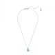 Pendente Swarovski Iconic Swan Cisne Azul Banhado a Ródio