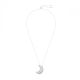 Pendente Swarovski Luna Lua Branco Revestido a Ródio