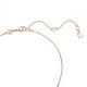 Pendente Swarovski Idyllia Trevo Branco Revestido a tom de Dourado rosa