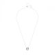 Pendente Swarovski Mesmera Corte octogonal Branco Revestido a Ródio