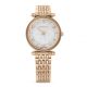 Relógio Swarovski Crystalline Wonder Fabricado na Suiça Pulseira Swarovski de metal Tom de Dourado rosa Acabamento em tom de Dourado rosa