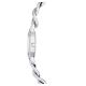 Relógio Swarovski Dextera Chain Fabrico suíço Bracelete em cristal Prata Aço inoxidável