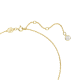Pingente Swarovski Stilla Coração Vermelho Lacado a Dourado