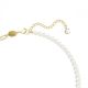 Pingente Swarovski Teddy Urso Multicor Lacado a dourado
