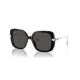 Óculos de sol Swarovski Tamanho grande Modelo quadrado SK6011EL Preto