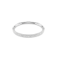 Bracelete Swarovski Meteora Snow pavé Branca Lacado a ródio