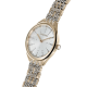 Relógio Swarovski Attract Pulseira de Metal Dourado Acabamento em Champanhe Dourado
