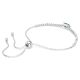 Pulseira Swarovski Matrix Tennis Combinação de lapidações Verde Lacado a ródio