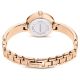Relógio Swarovski Matrix Bangle Fabrico suíço Bracelete em cristal Tom Dourado rosa Acabamento em rosa dourado