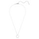Pingente Swarovski Matrix Crystal Pearl Lapidação redonda Branco Lacado a ródio
