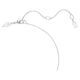 Pingente Swarovski Matrix Crystal Pearl Lapidação redonda Branco Lacado a ródio