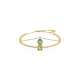 Bracelete Swarovski Stilla Combinação de Lapidações Multicor Lacado a Dourado