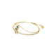 Bracelete Swarovski Stilla Combinação de Lapidações Multicor Lacado a Dourado
