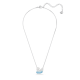 Pingente Swarovski Iconic Swan Cisne Azul Lacado a Ródio