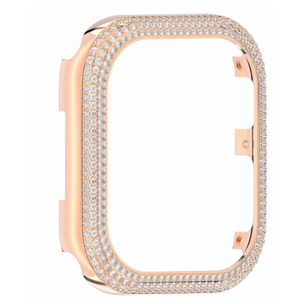 Capa Swarovski Sparkling para O Apple Watch® Series 7, 41 Mm, Tom Ouro Rosa