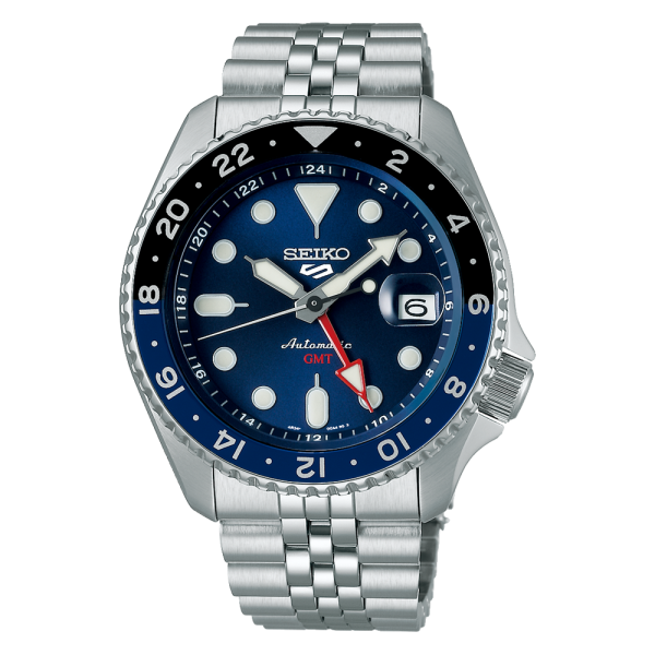 Relógio Seiko 5 Sports GMT | Azul