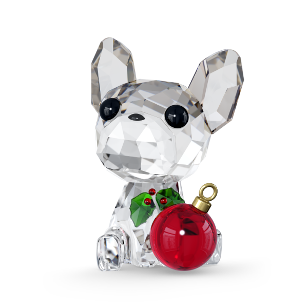 Swarovski Holiday Cheers Bulldog Francês