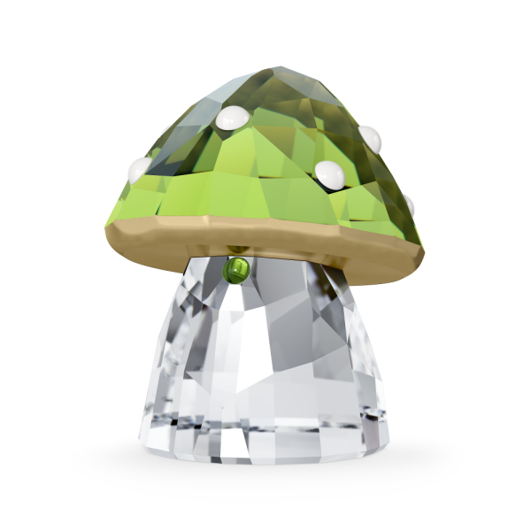 Swarovski Holiday Cheers Cogumelo Verde